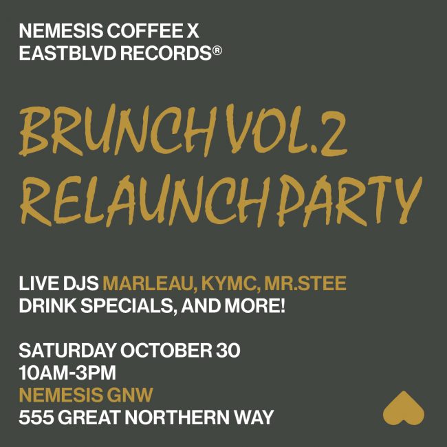Brunch vol 2 relaunch poster